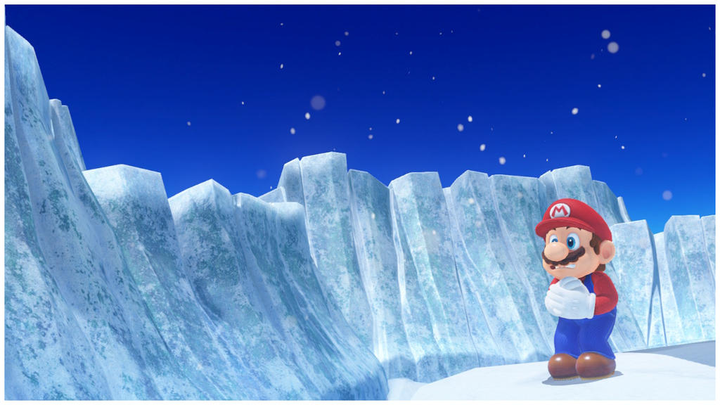 Mario in the Snow Kingdom by Banjo2015 on DeviantArt
