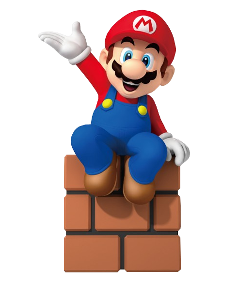 Mario sit on a block by Banjo2015 on DeviantArt