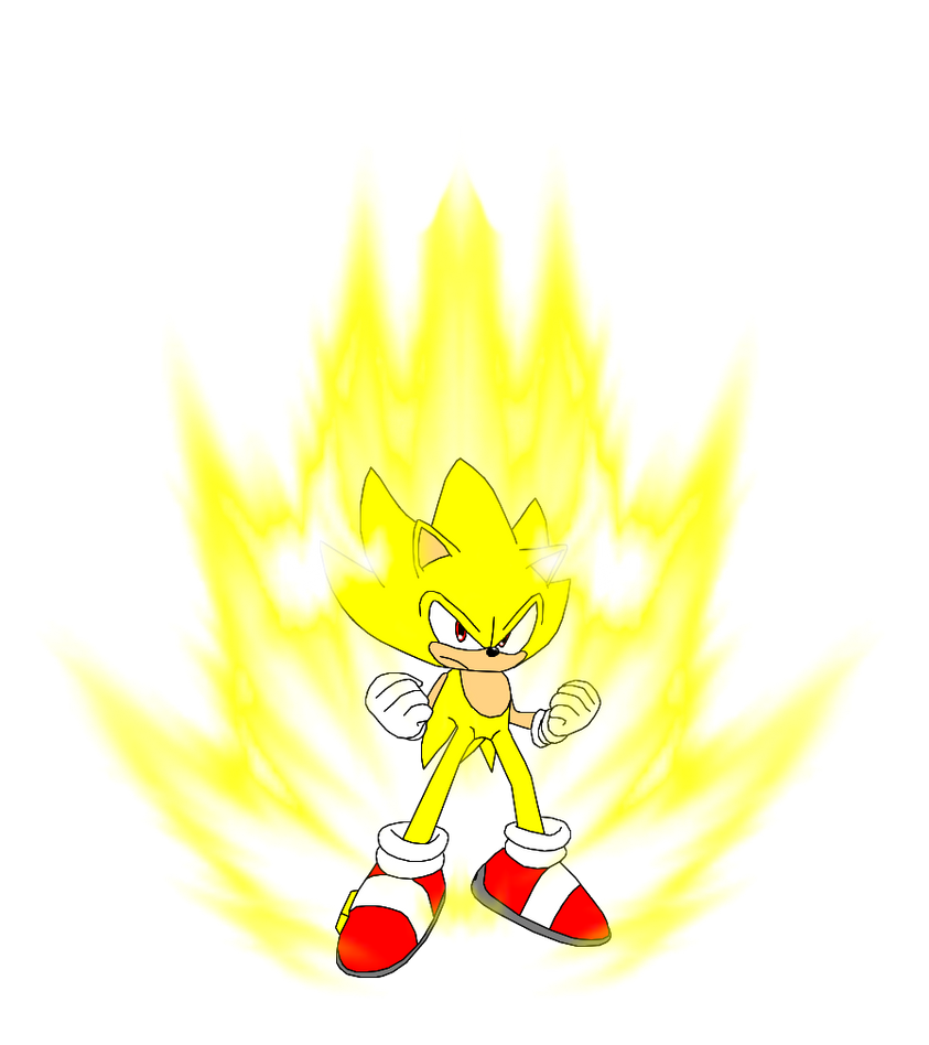 Super Sonic and the 7 Chaos Emeralds by Banjo2015 on DeviantArt
