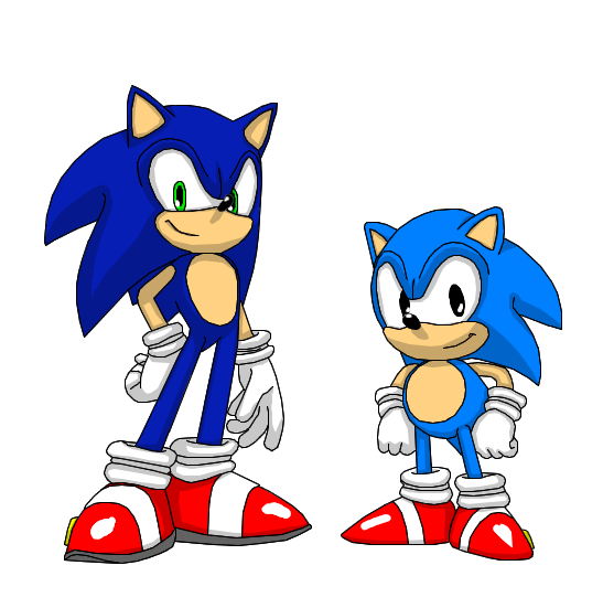 Classic Sonic by classicsonicawesome on DeviantArt