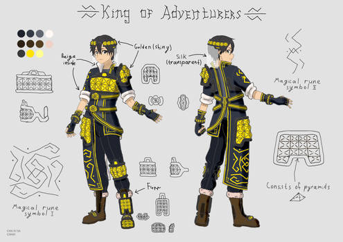 Kirito - King of Adventurers - Armor Design