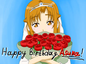 Happy 14th Birthday, Asuna!