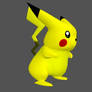 Pikachu 3D Model - Pose