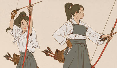 Kyudo Girls