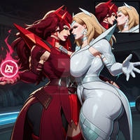 Marvel Rivals: Wanda and Emma Face-Off