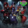 HarleyIvy 6: Batwoman and Batgirl trapped