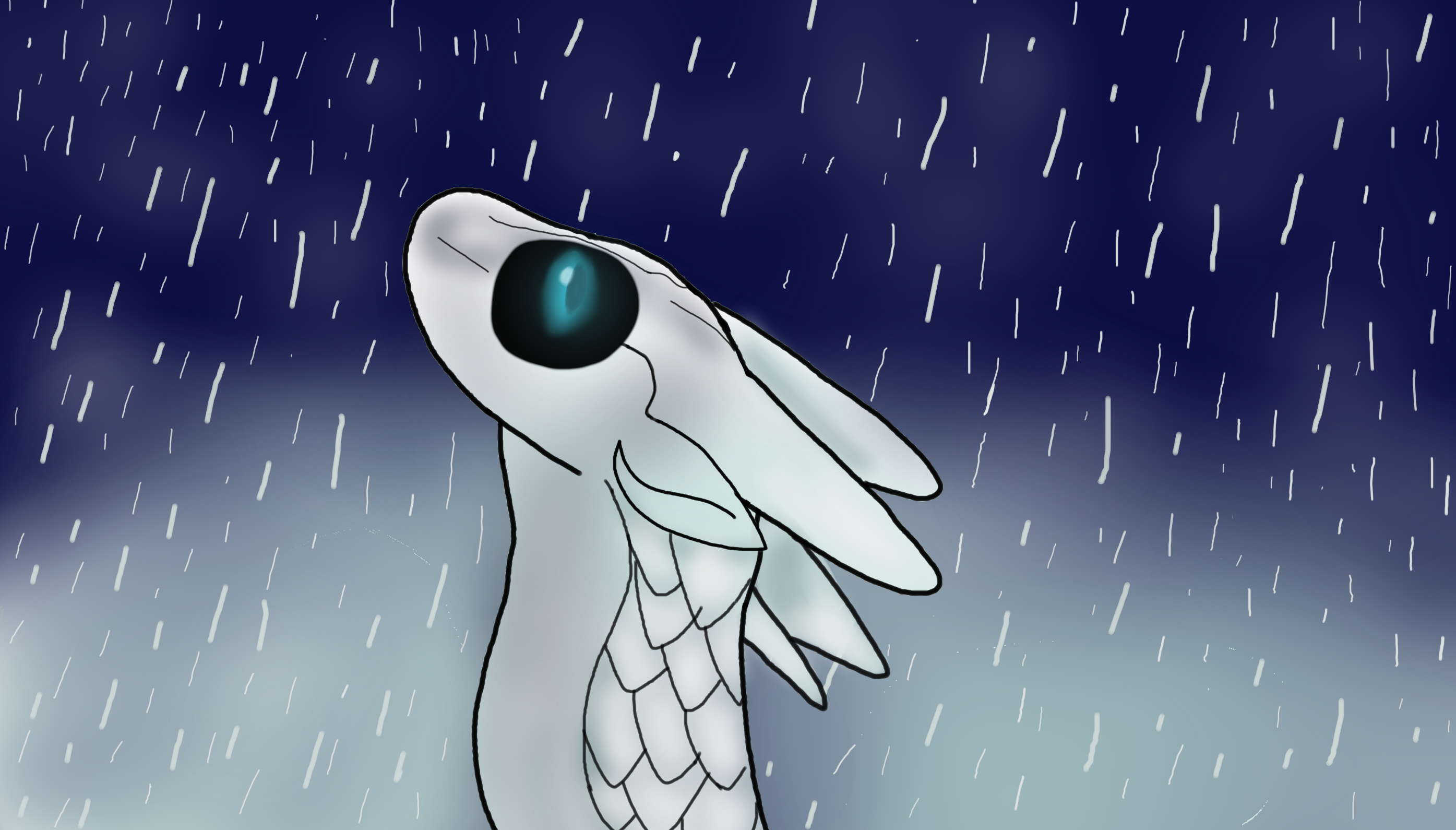 IceWing In A Rainy Night