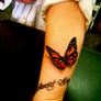 3d butterfly tattoo