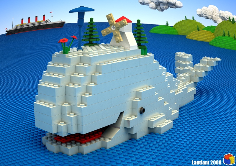 Lego, Whale island