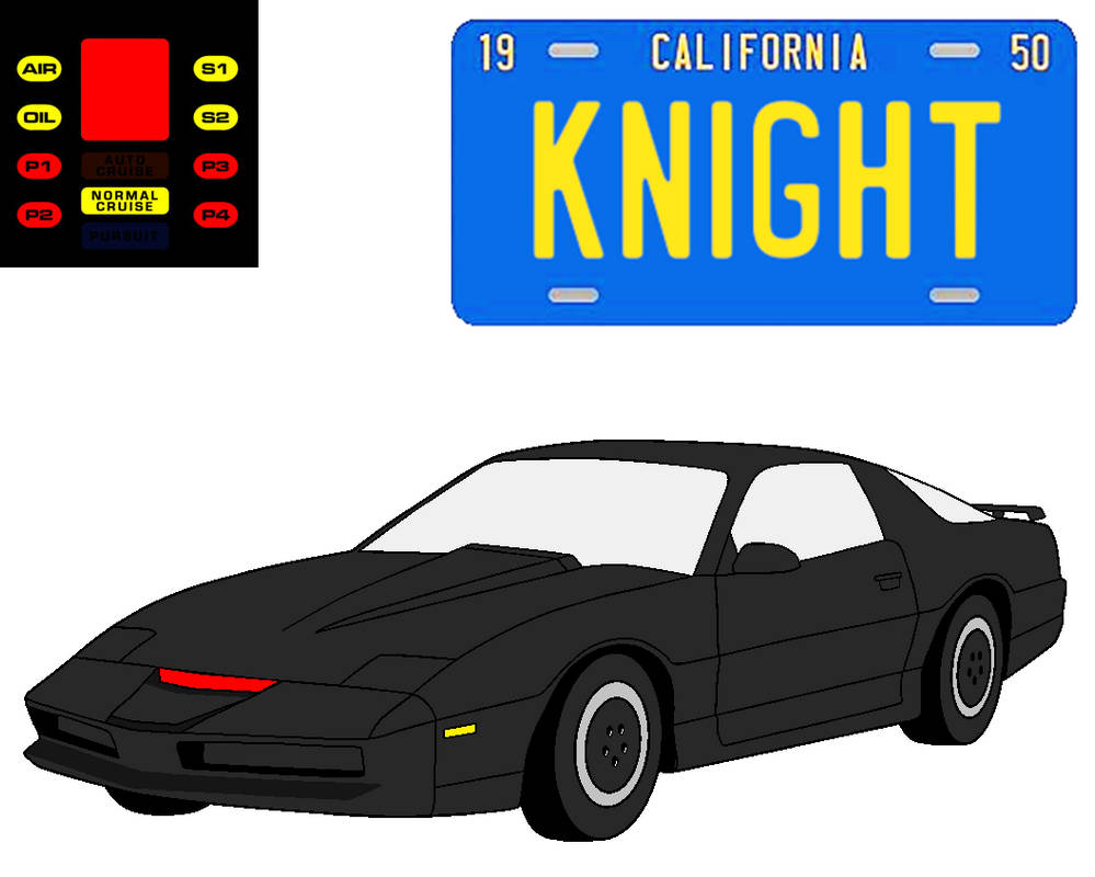 Knight Rider: KITT - S1 by FavoriteArtMan-A on DeviantArt