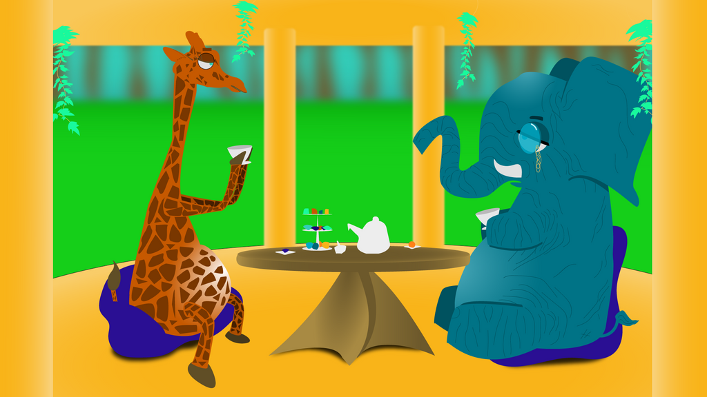 Animal Tea Part Animal Tea Party by AaronSchubert on DeviantArt