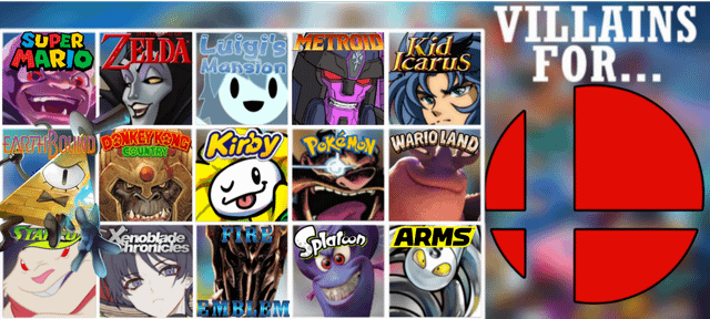 Face Invaders Nintendo Villains For Nintendo by Kiritsu1200 on DeviantArt