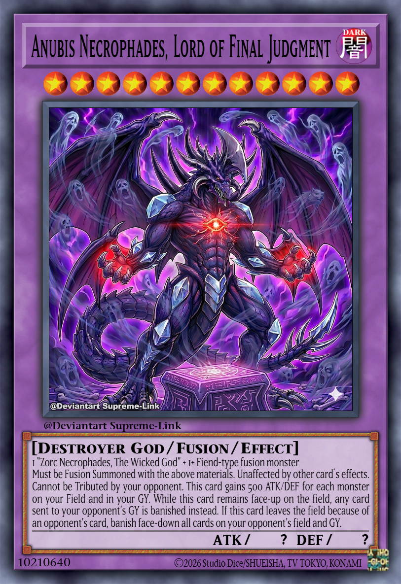 yugioh anubis card Yu-Gi-Oh! - The End of (AST-000) - Ancient Sanctuary - 1st Edition From the Ancient Sanctuary set YuGiOh Anubis the Last