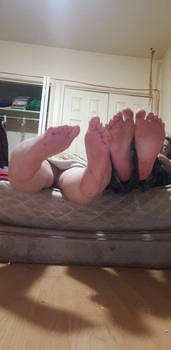 Me and my wifeys feet