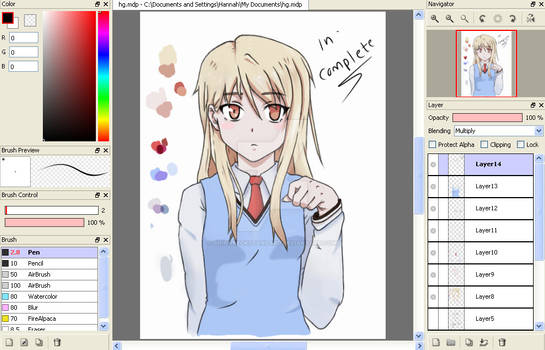 Progress 2 - Shiina