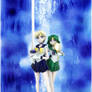 Sailor Uranus And Sailor Neptune (Wallpaper 02)