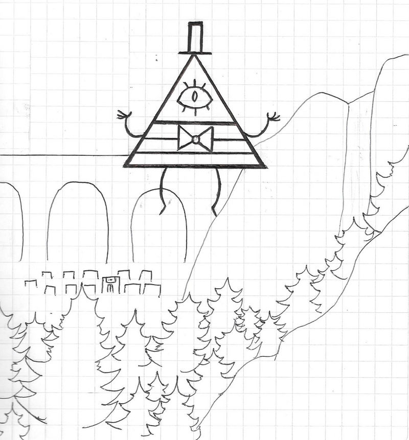 Gravity Falls Bill Cipher By Glazuz On DeviantArt