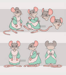 Character Design | Mary Anne Mouse