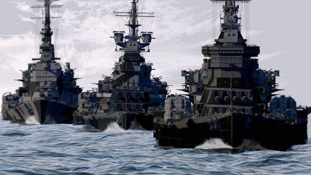 HMS Thunderer - the battle begins