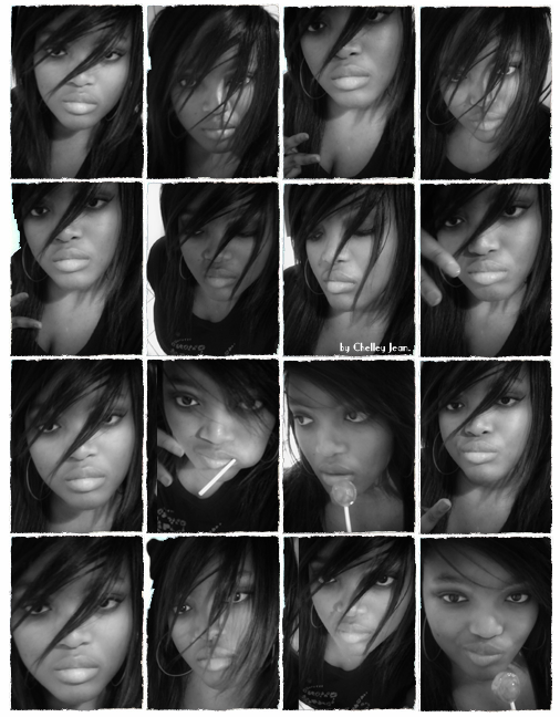 The many faces of me.