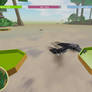 Black caiman and black caiman jr chilling