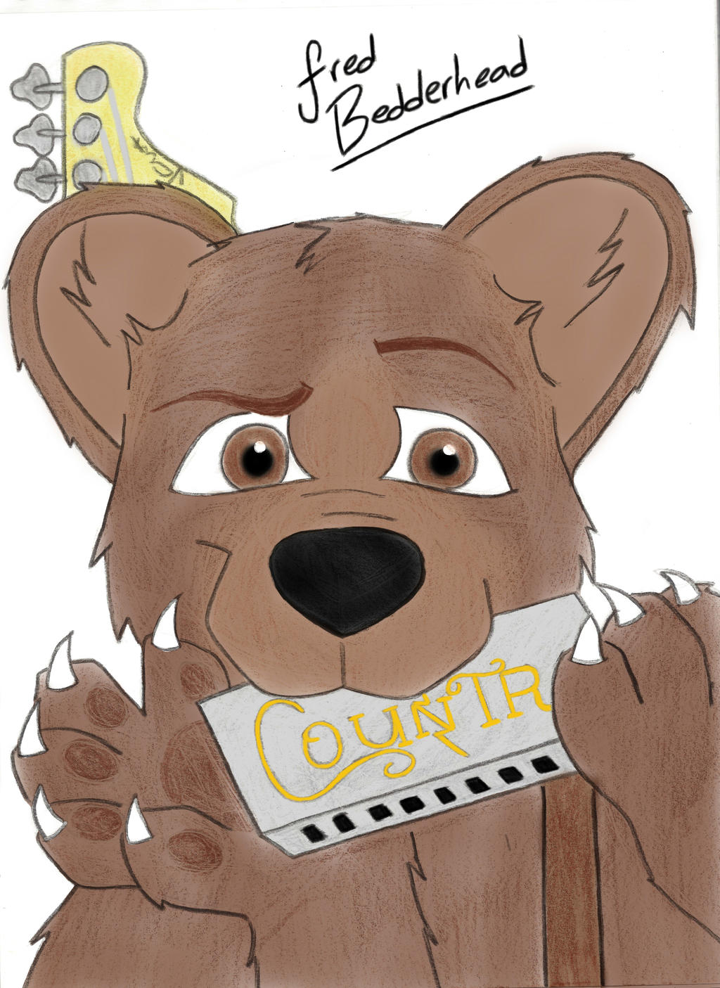 The country bears - Fred Bedderhead by kyra-ribentrop on DeviantArt