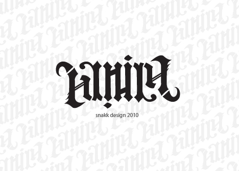 Daniel ambigram