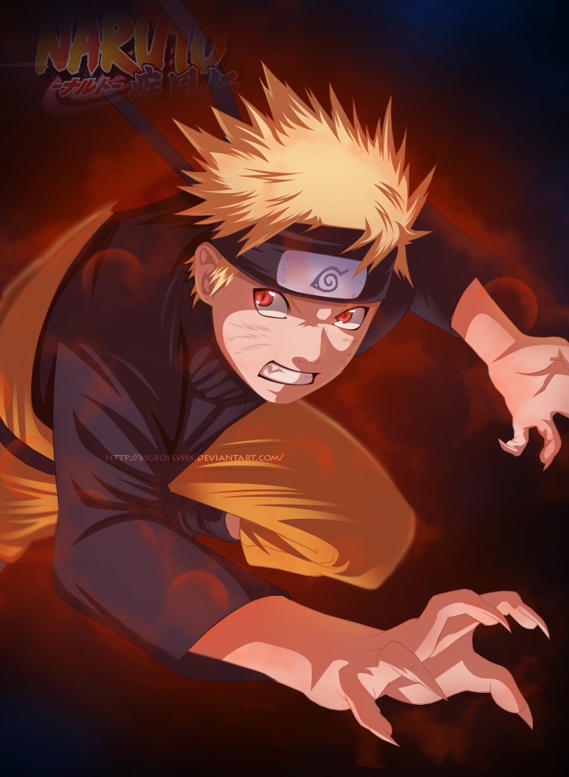 uzumaki naruto Kyuubi mode by MissTsunadeSenju147 on DeviantArt