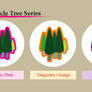 Pop Tree Pin-Back Button Set