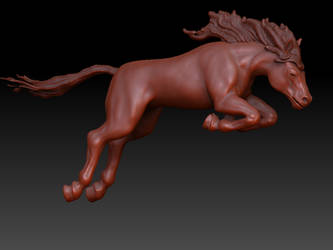 Horse 3d Zbrush