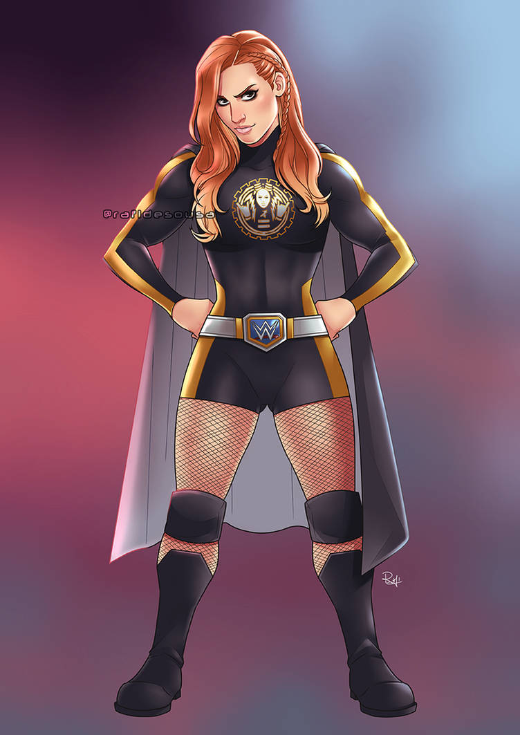Becky Lynch as a Superhero by Corbett316 on DeviantArt