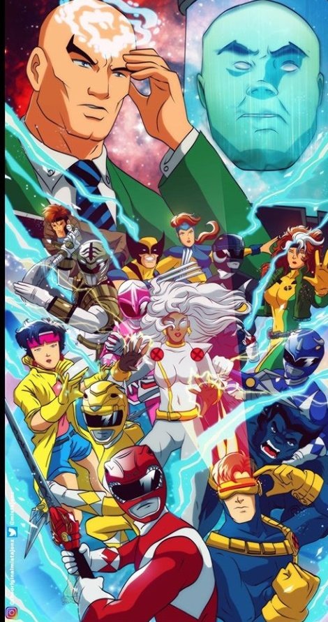 The X-Men Meet the Power Rangers by Corbett316 on DeviantArt