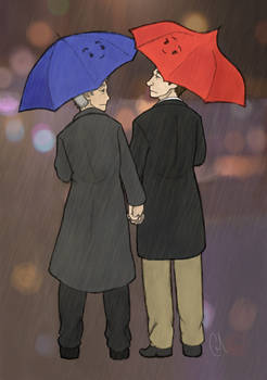 Mystrade and The Blue Umbrella