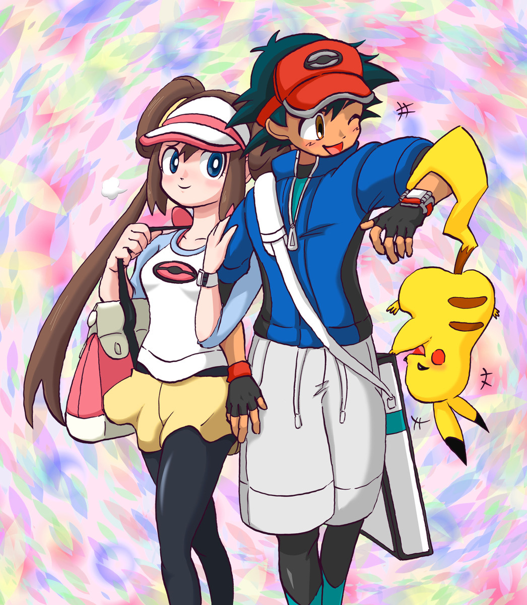 Ash cosplay Nate x Rosa by quangpham1982 on DeviantArt