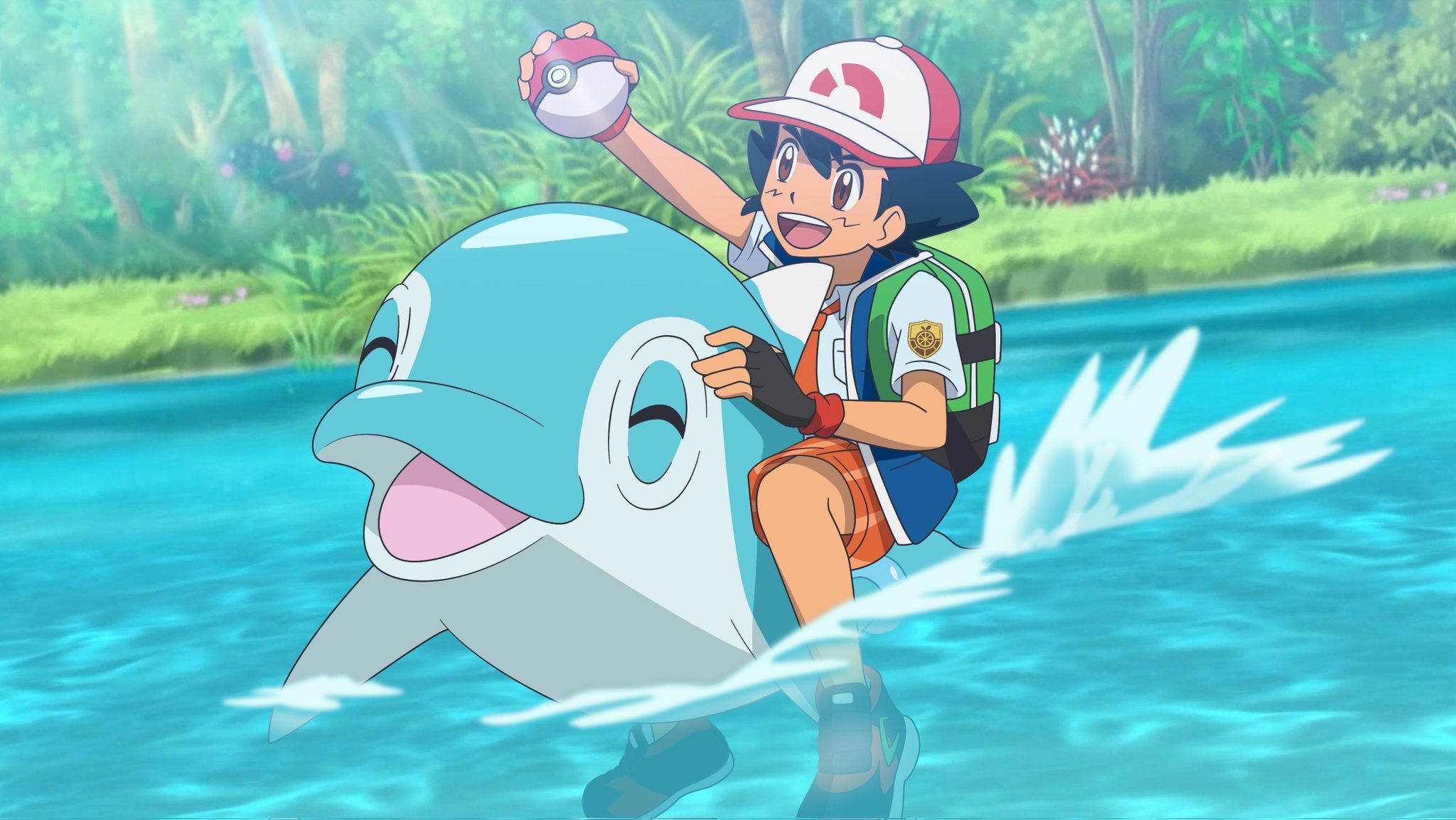 Ash Riding A Legendary Ash riding Finizen by quangpham1982 on DeviantArt