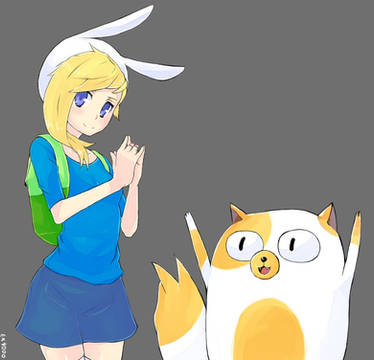 Fionna and Cake! by irving-zero on deviantART
