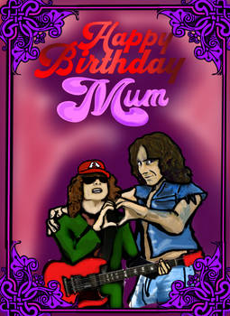 Fancypants Card for Mum ACDC
