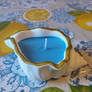Plaster candle mold