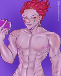 Day 14 - Hisoka big boobs~ (Hunter x Hunter)