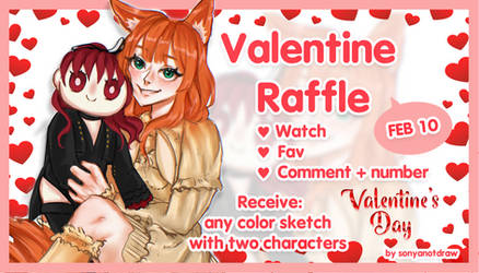 Valentine raffle/lottery (CLOSED) by sonyanotdraw