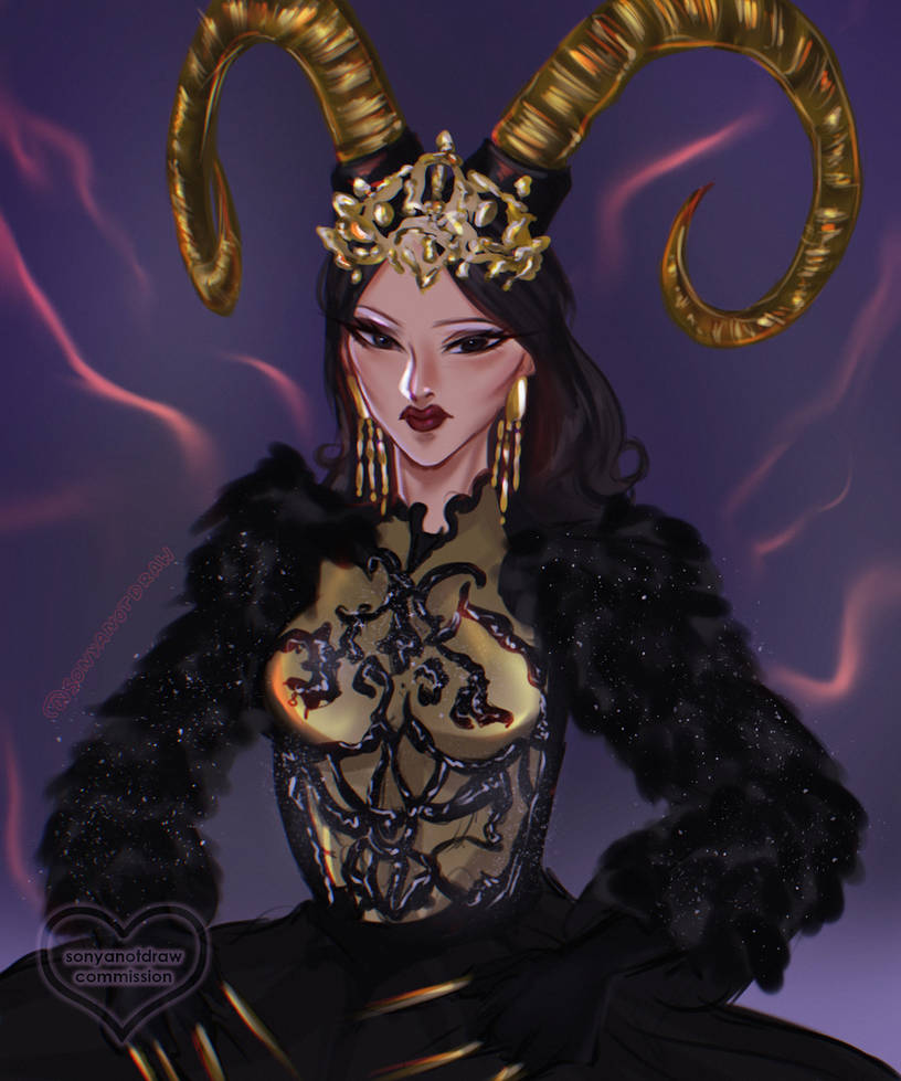 Demonesa Demonic\Demonessa commission by sonyanotdraw on DeviantArt