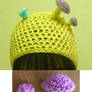 Crochet--Mushroom Hat