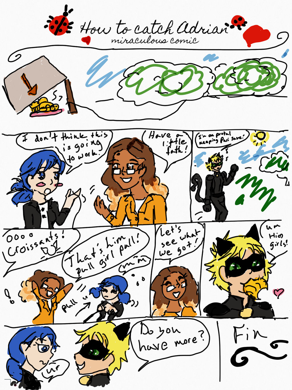 Miraculous ladybug fan made comic by JMBdraws on DeviantArt
