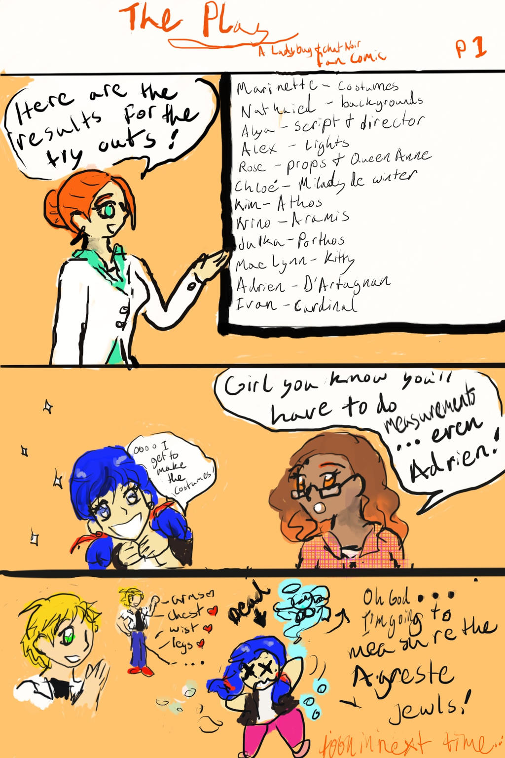 Miraculous Ladybug Fan Made Characters Play: miraculous ladybug fan made comic part 1 by JMBdraws on DeviantArt