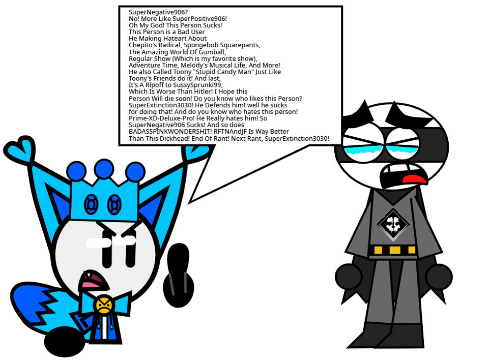 SuperNegative906 Rant by LL4EVA2012 on DeviantArt