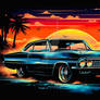 Classic Car Illustration 2