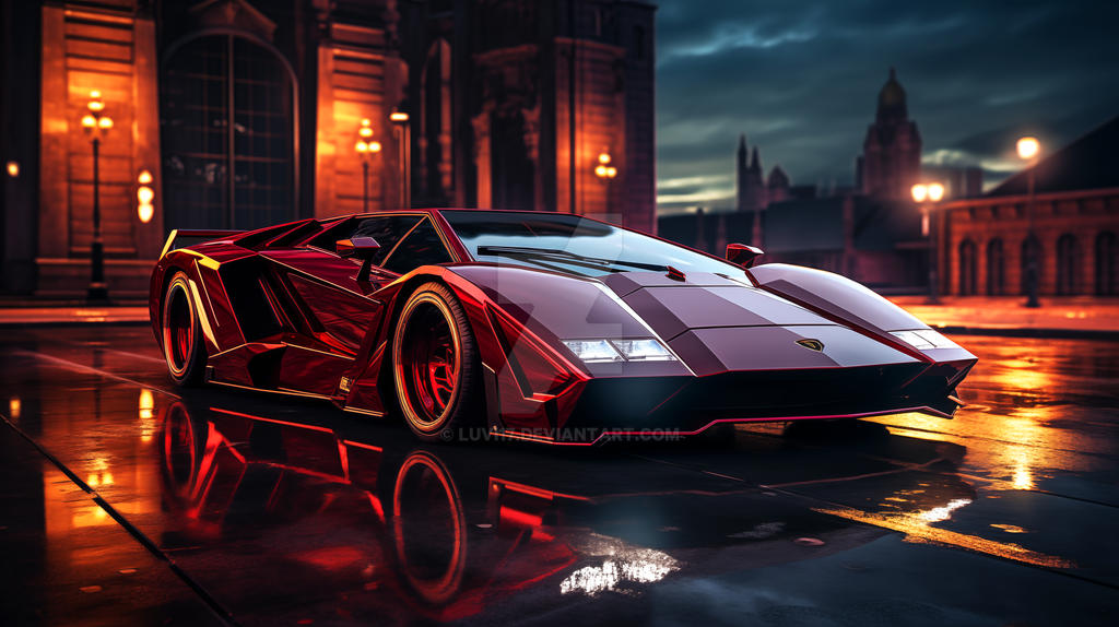 Countach 2 Lamborghini Countach Concept 2 by LuVi17 on DeviantArt