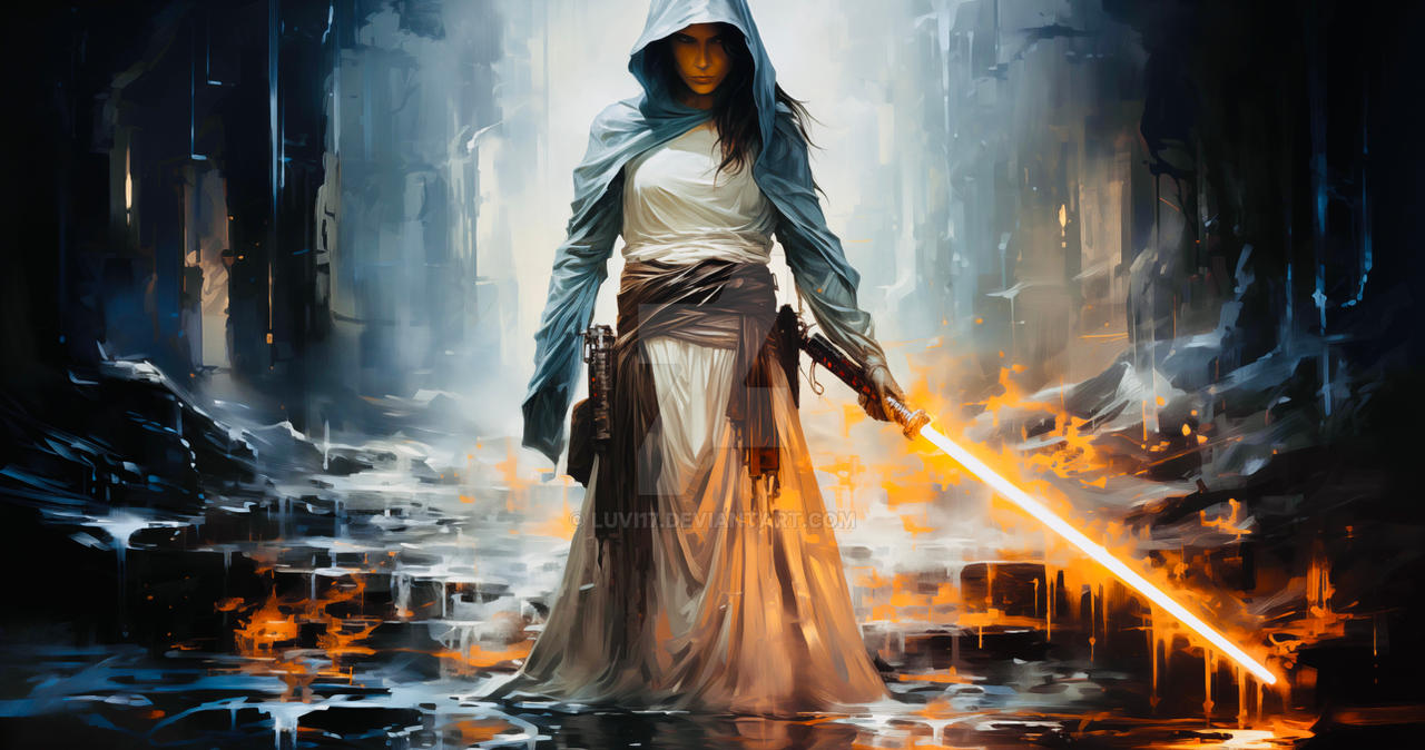 Justiss Jedi Knight by LuVi17 on DeviantArt