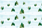Simple Snowy Seamless Pattern Tutorial by ChewedKandi