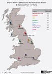 Ten Favourite Places Infographic by ChewedKandi